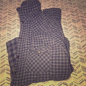 Blue flannel